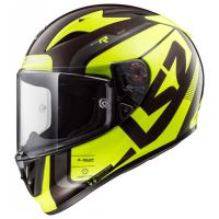 LS2 FF323 ARROW CARBON EVO STING WINEBERRY helma H-V-žlutá vel.XXL
